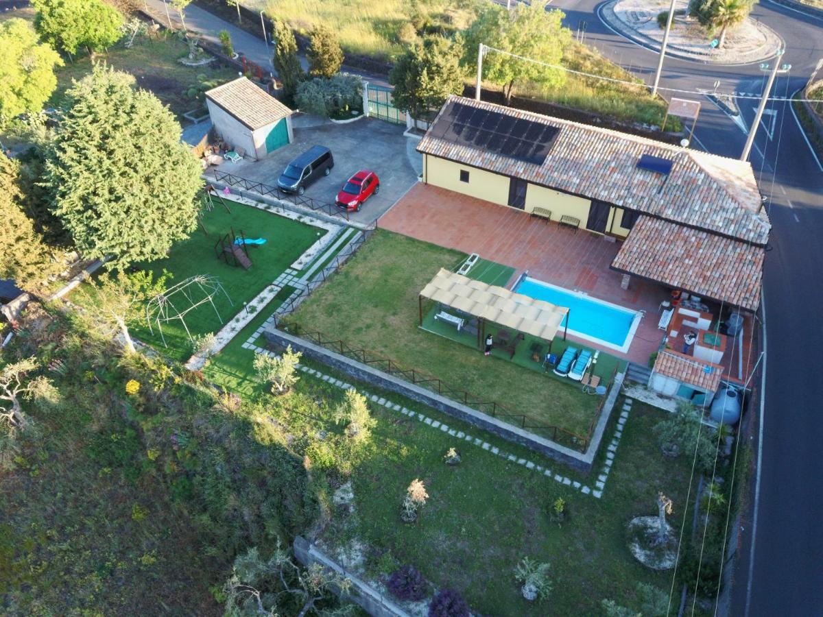 Villa Egle Belpasso, Villa Vacanza Con Piscina Exteriér fotografie