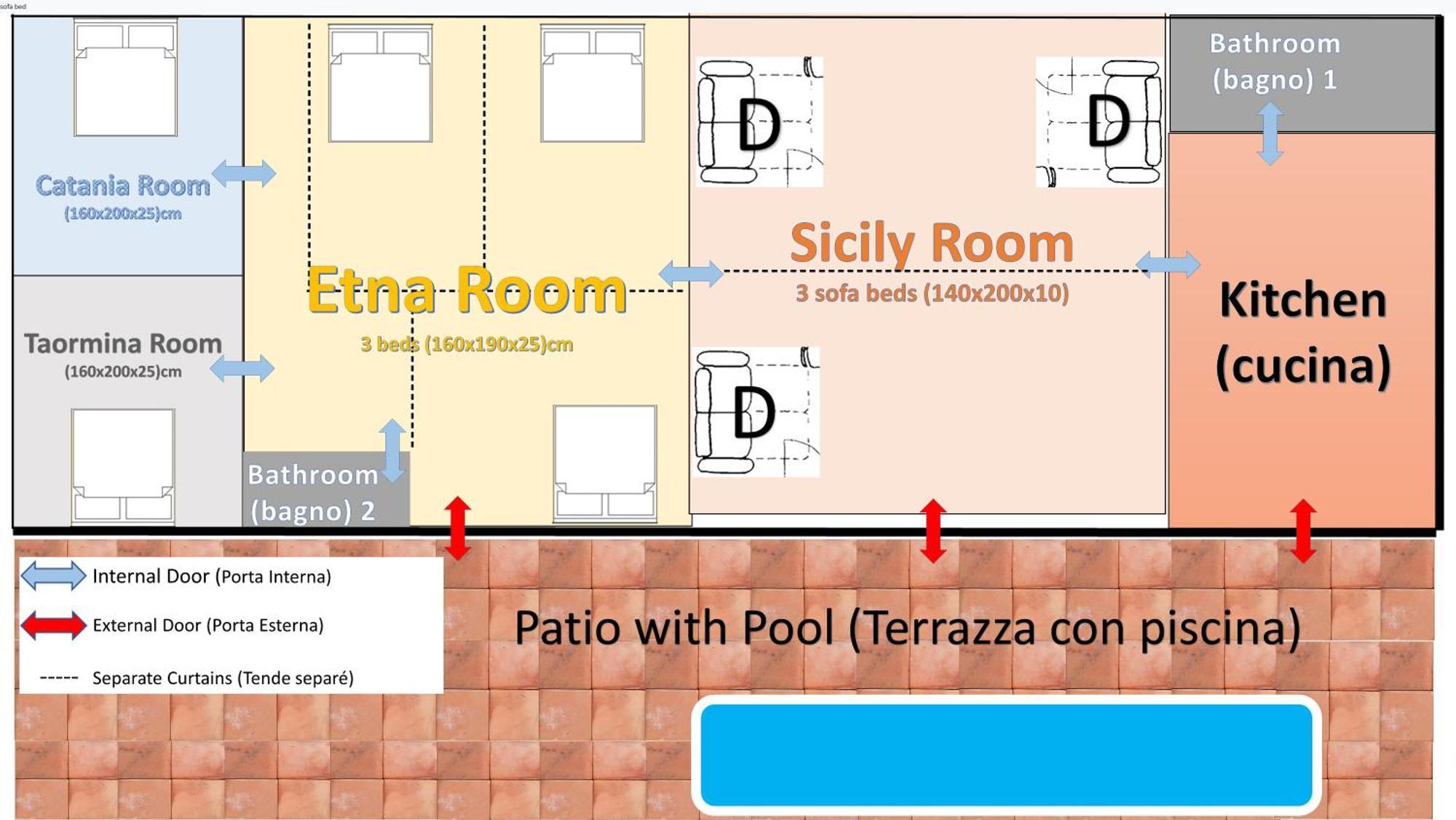 Villa Egle Belpasso, Villa Vacanza Con Piscina Exteriér fotografie