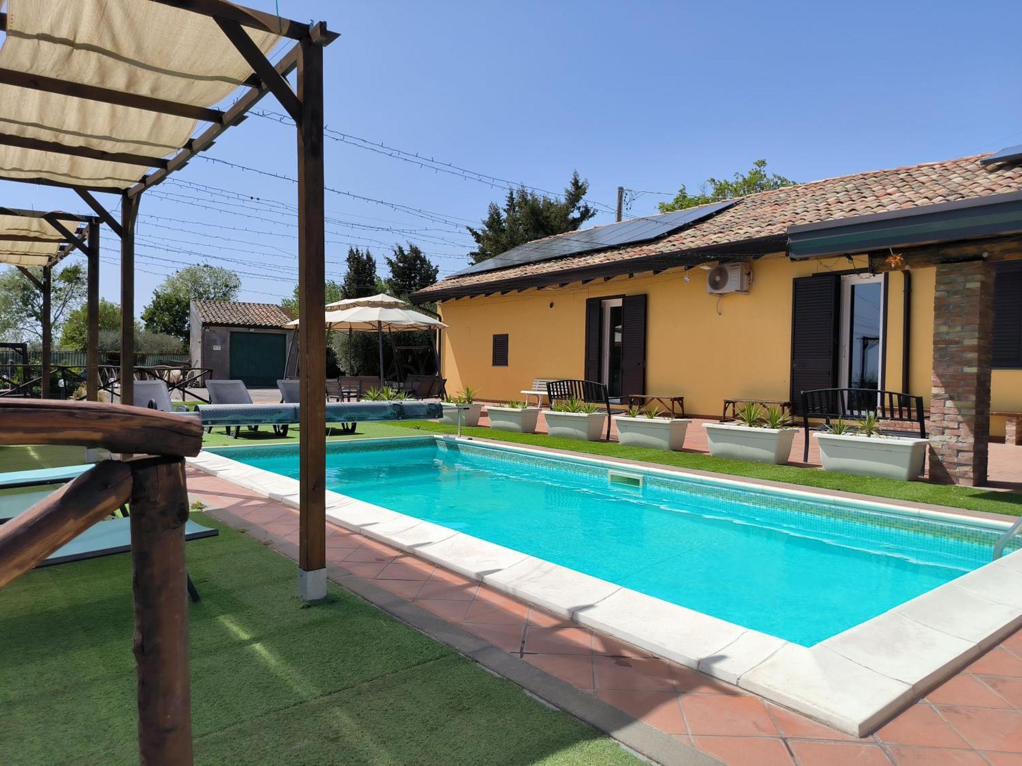 Villa Egle Belpasso, Villa Vacanza Con Piscina Exteriér fotografie
